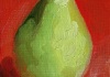 Anjou on red