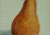 Bosc on beige