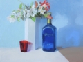 Blue Bottle, Red Glass