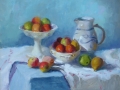 Apples, White and Blue