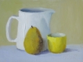 Pear, cup, pitcher